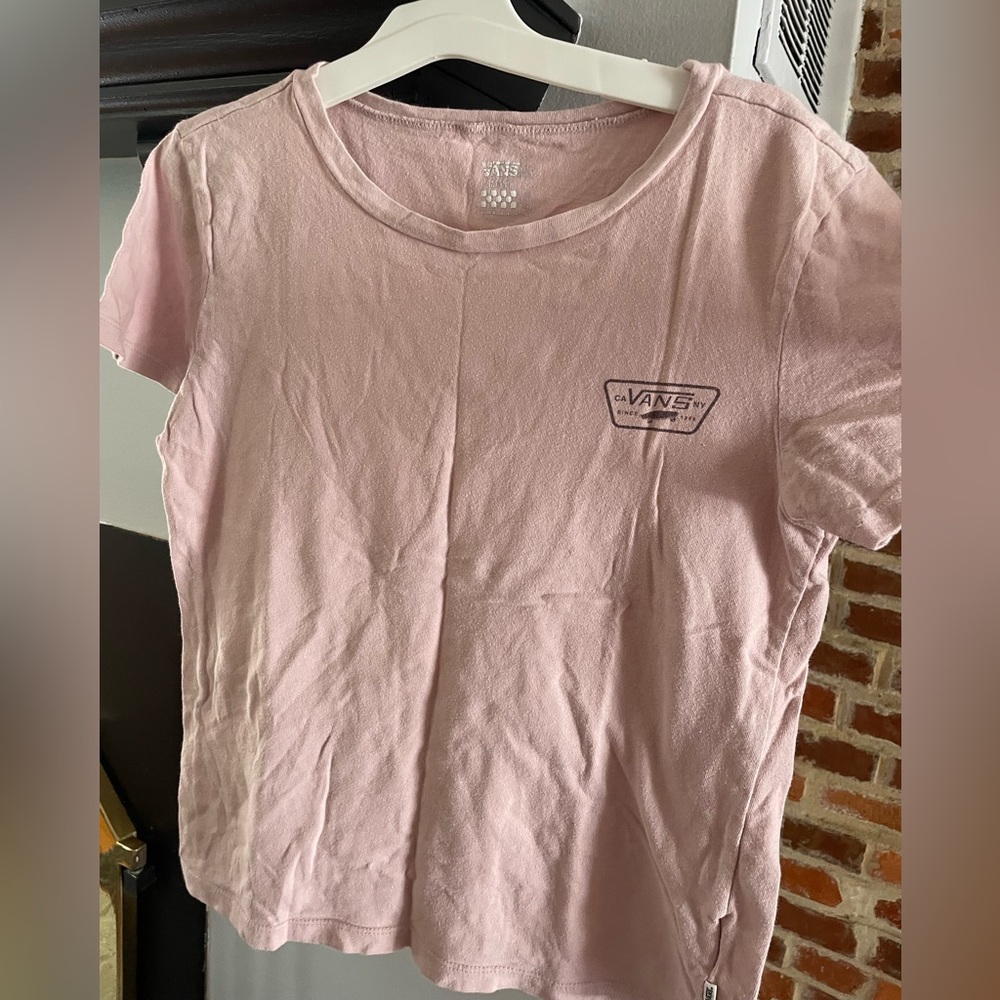 Pink Vans short sleeve